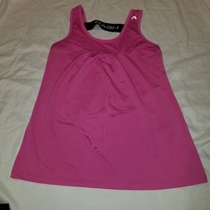 Pink Head work out Tank top size S